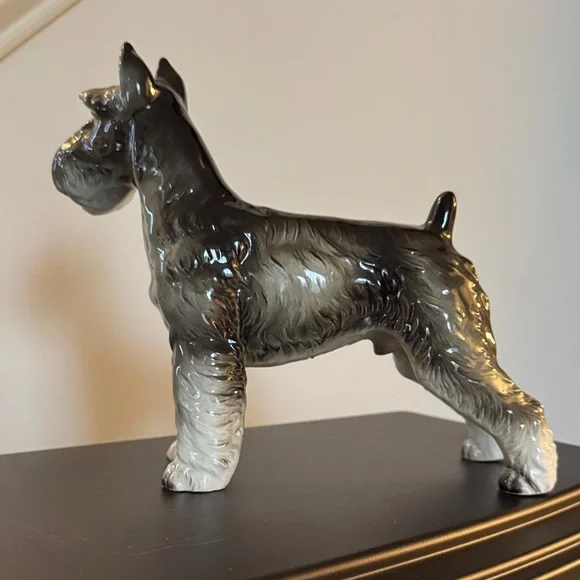 Vintage Shafford Japan Schnauzer Figurine Model #160 - Picture 5 of 12